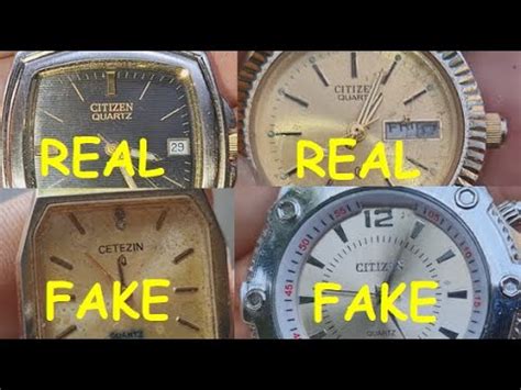 how to spot a fake citizen eco drive watch|citizen watch reference number.